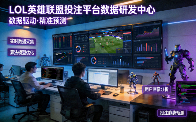 关于LOL英雄联盟投注平台数据研发中心展示图