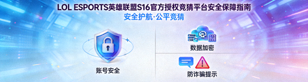 LOL ESPORTS英雄联盟S16官方授权竞猜平台安全保障指南配图